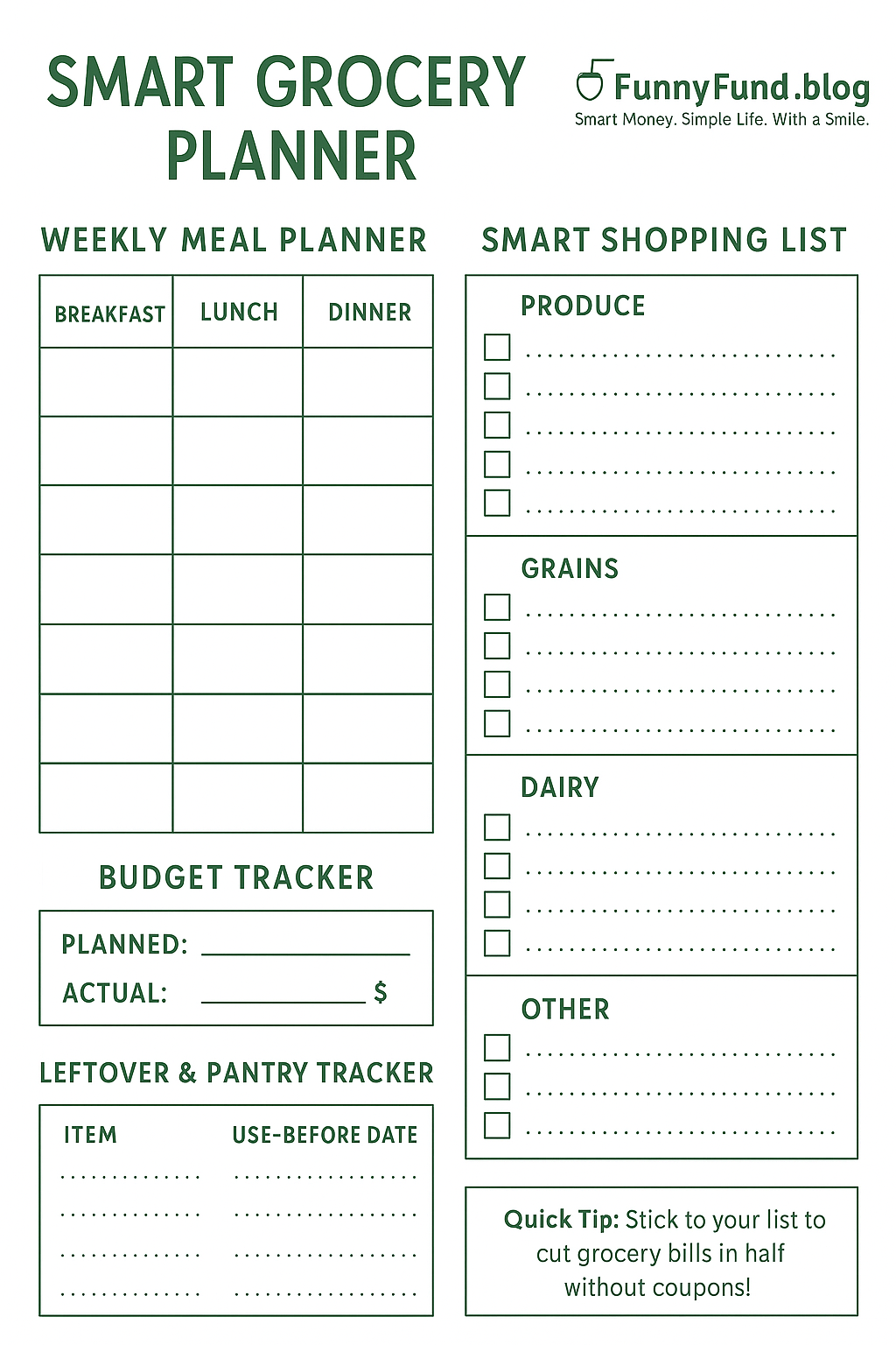 weekly planner